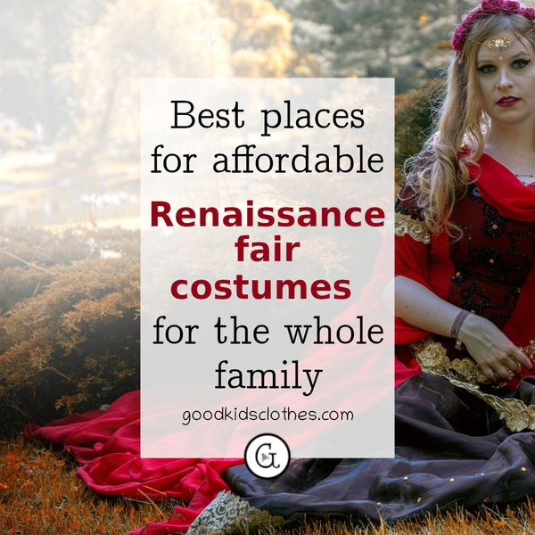 Woman in Renaissance fair costume