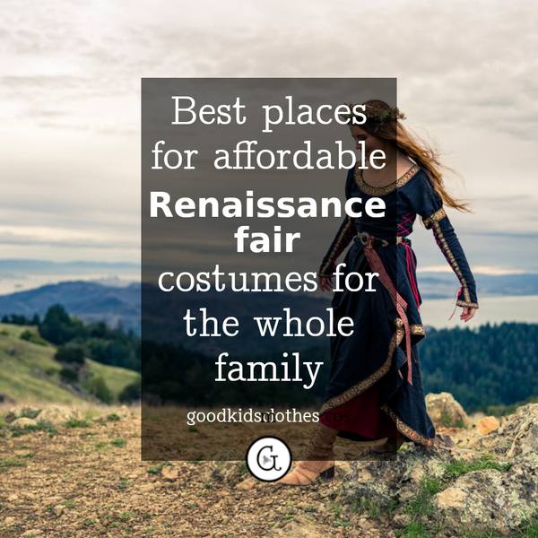 Woman in ren faire costume