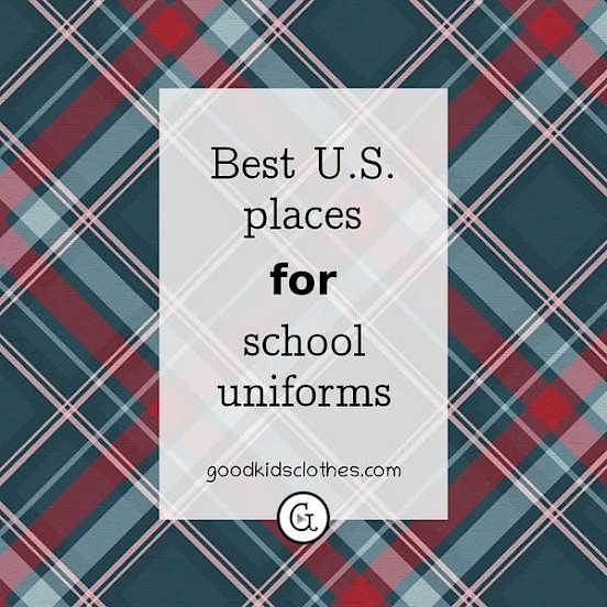 plaid background - best places for kids school uniforms