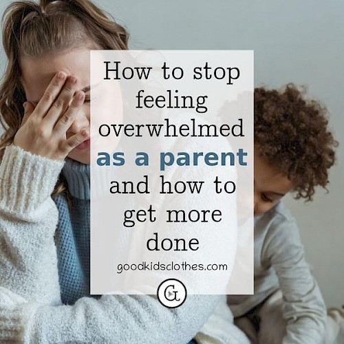 Tired young mother with toddler - how to deal with feeling overwhelmed as a parent
