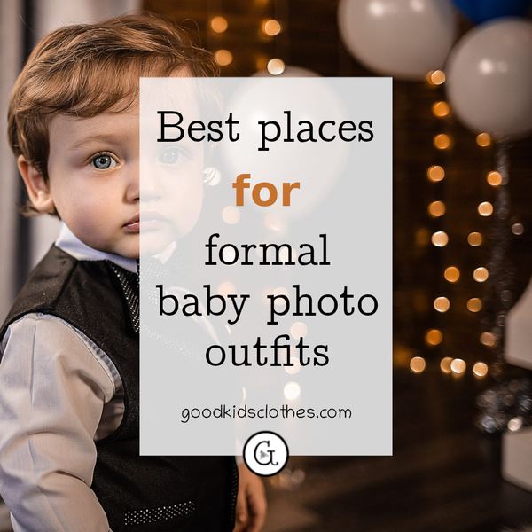 toddler boy in clothing suitable for formal baby photos