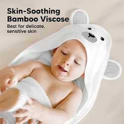 KeaBabies polar bear themed towel