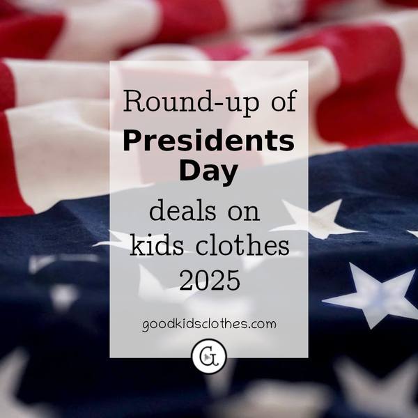 U.S. flag - presidents day deals on kids clothes in the U.S.